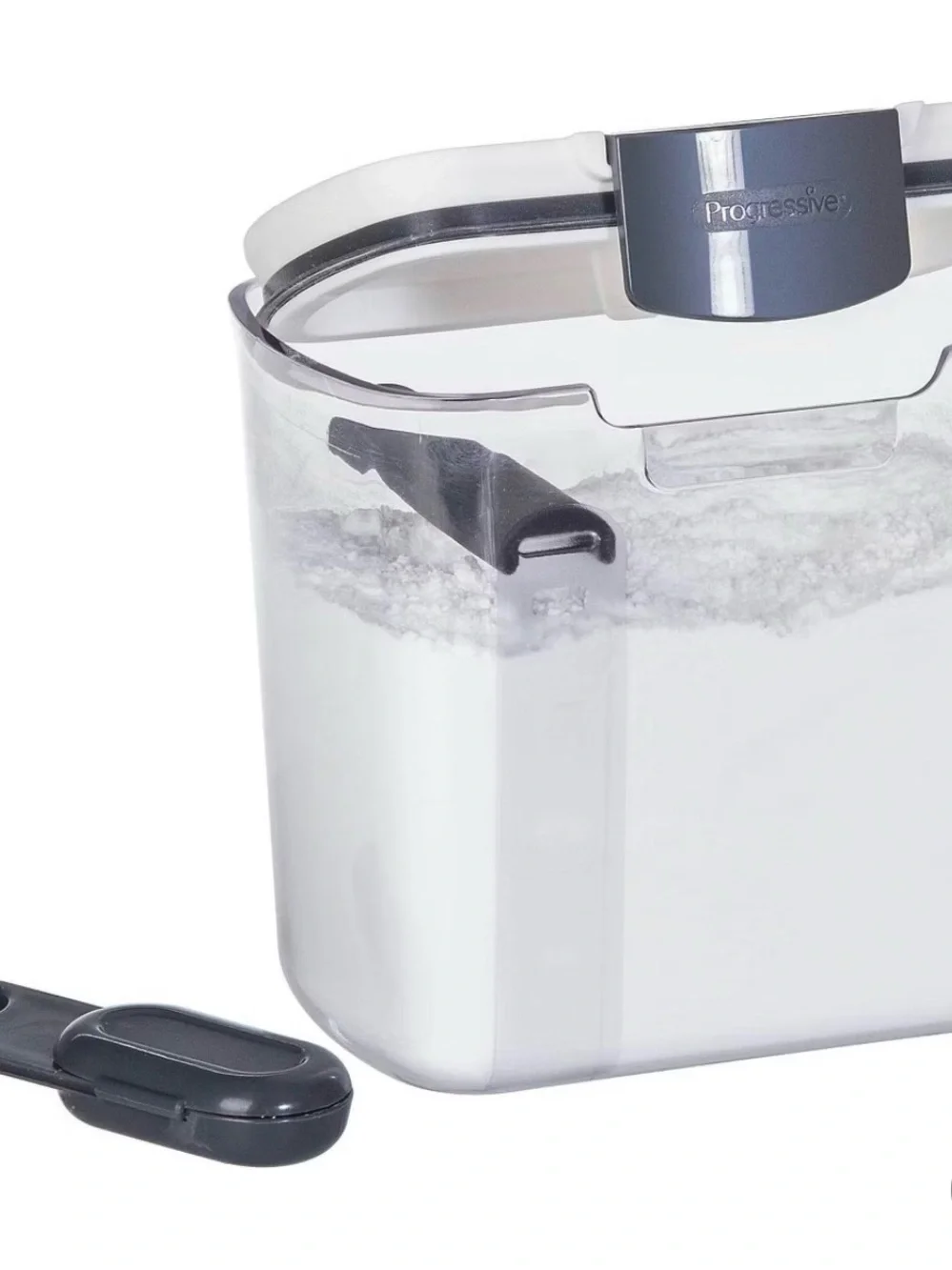 Progressive Clear powdered sugar airtight Storage Container, 4 cups